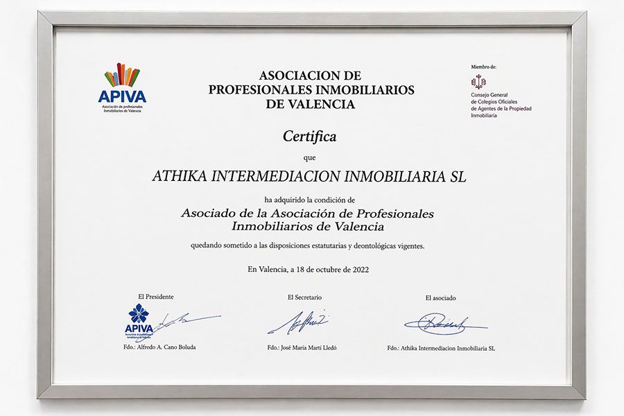 Confía en nuestra reconocida trayectoria de más de 20 años en el mercado inmobiliario local.. Athika Gestión Inmobiliaria en Manises