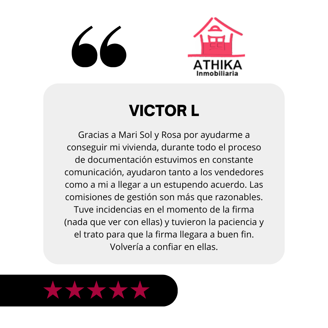 . ATHIKA INTERMEDIACIÓN INMOBILIARIA S.L en Manises